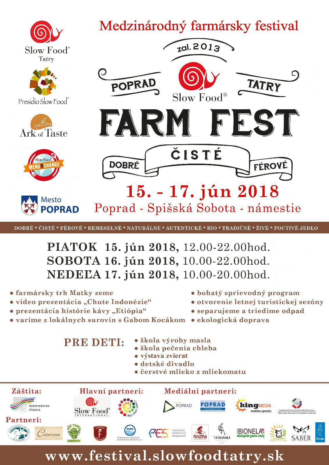 Farm Fest Poprad 2018 - Popradsk farmrsky festival