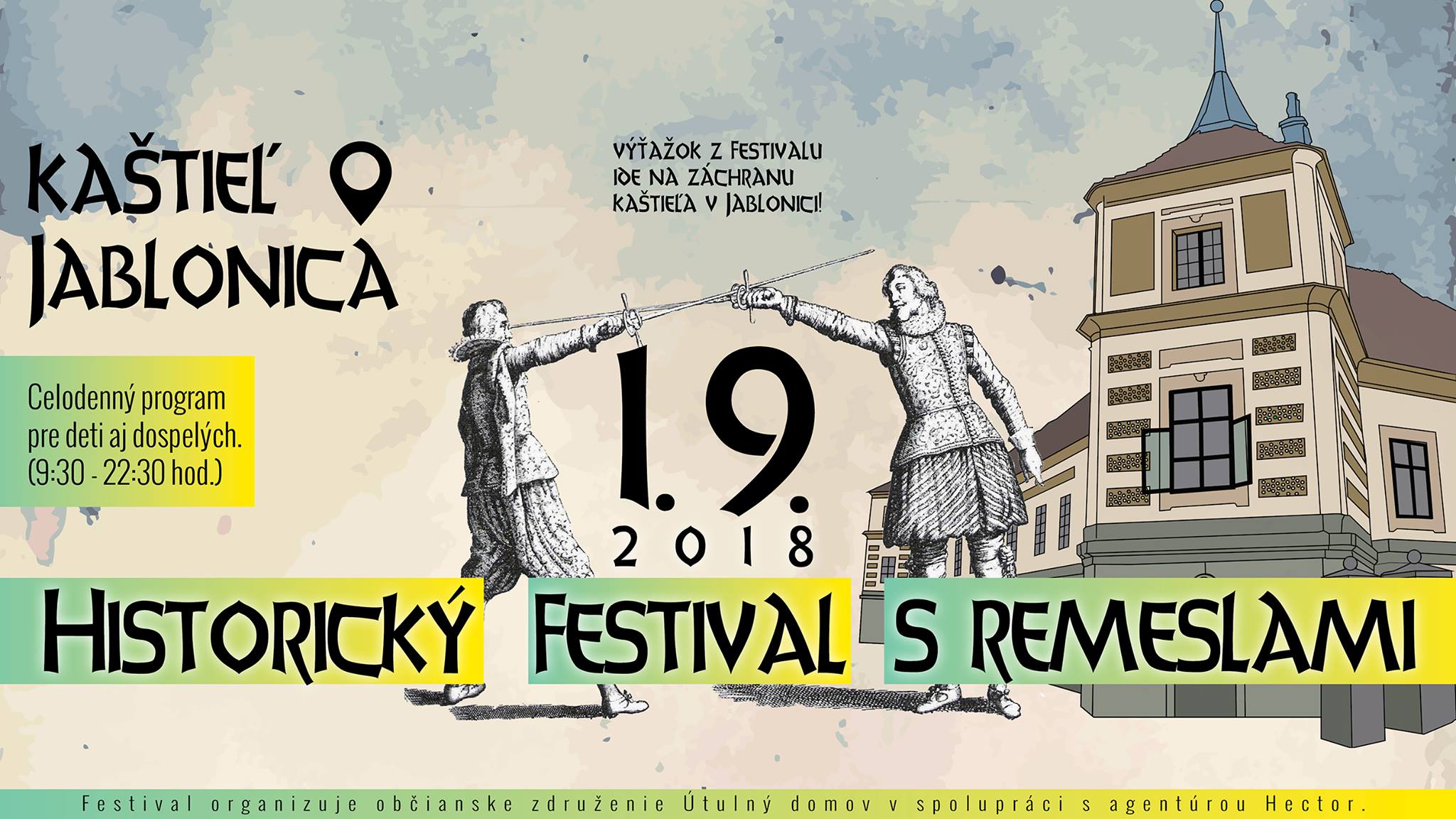 Historick festival s remeslami na katieli Jablonica 2018