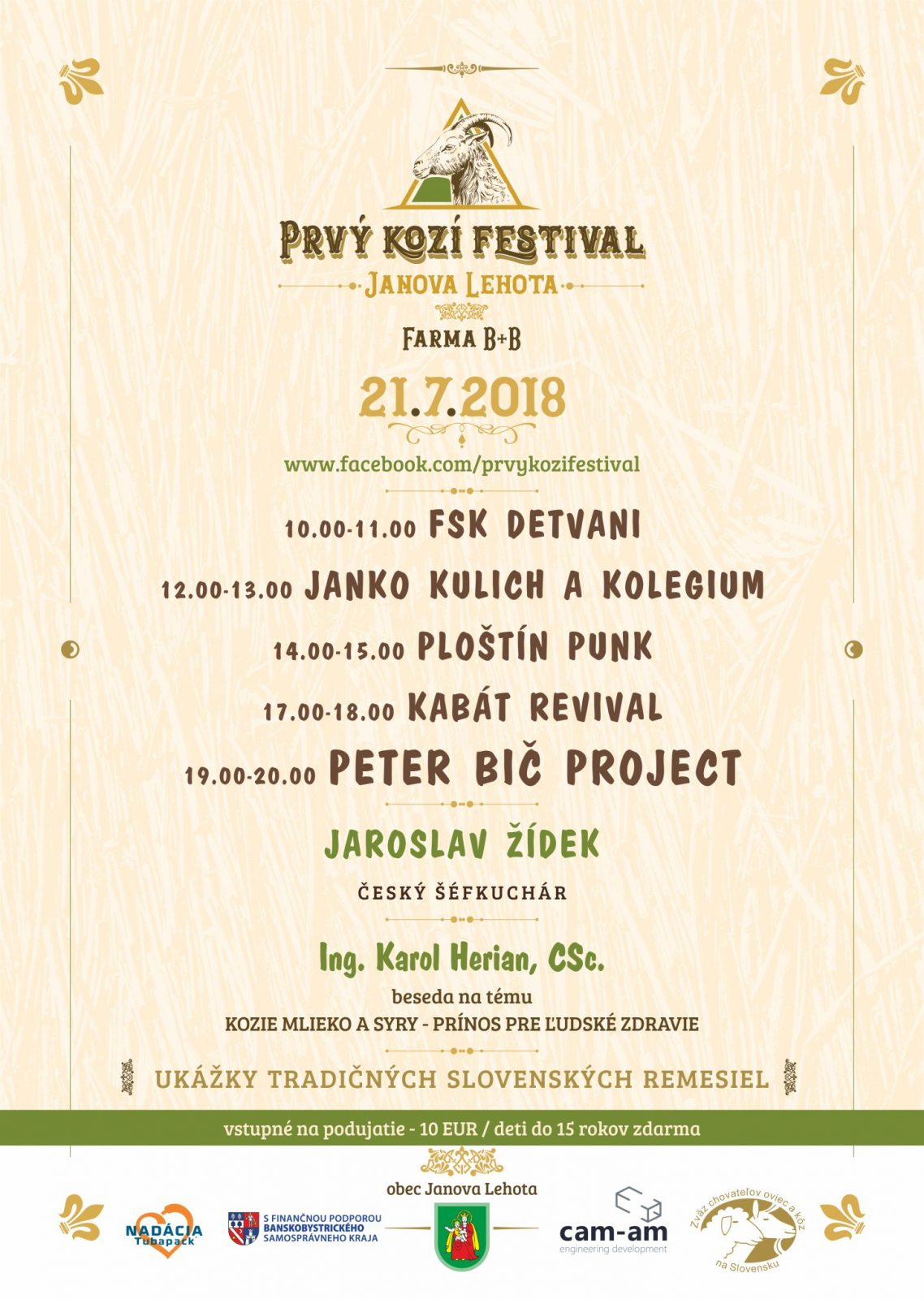 Prv koz festival Janova Lehota 2018