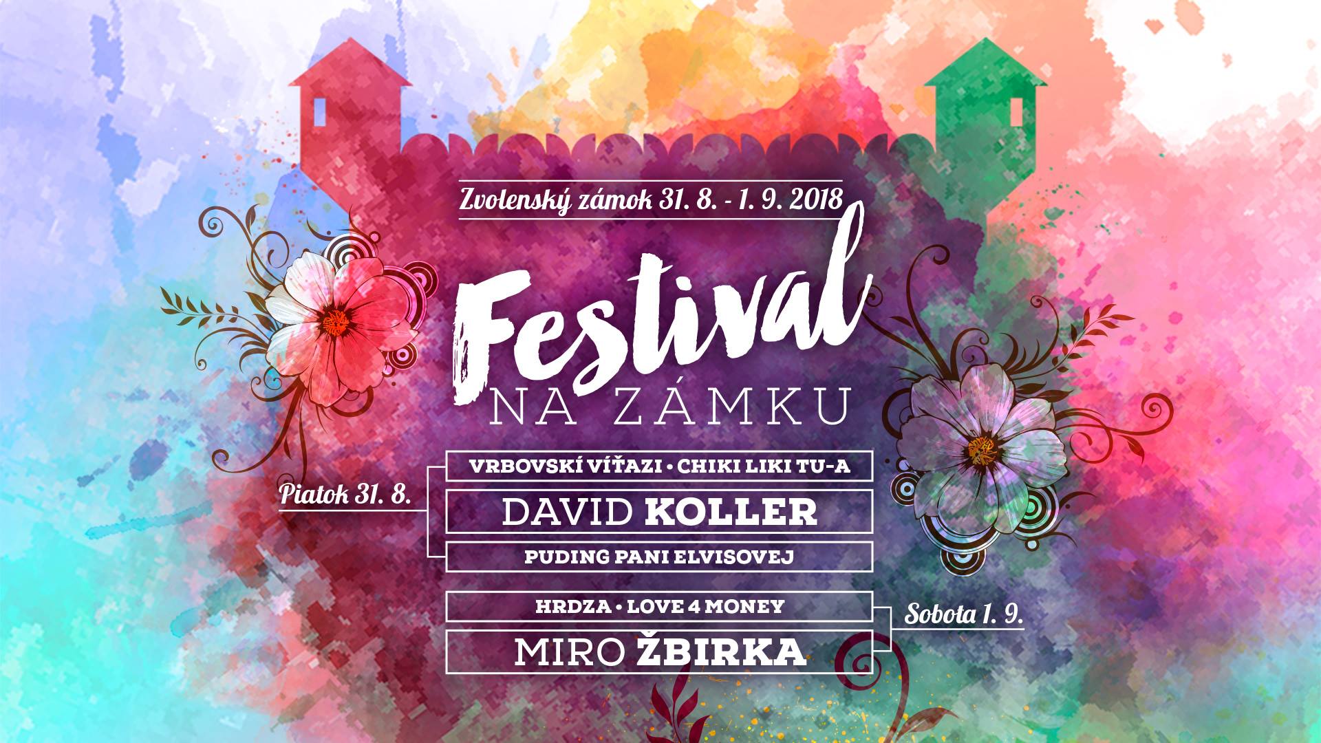 Festival na zmku Zvolen 2018 - 1. ronk
