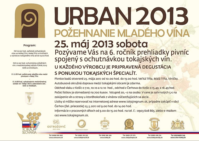 Urban 2013 - Poehnanie mladho vna - 6. ronk