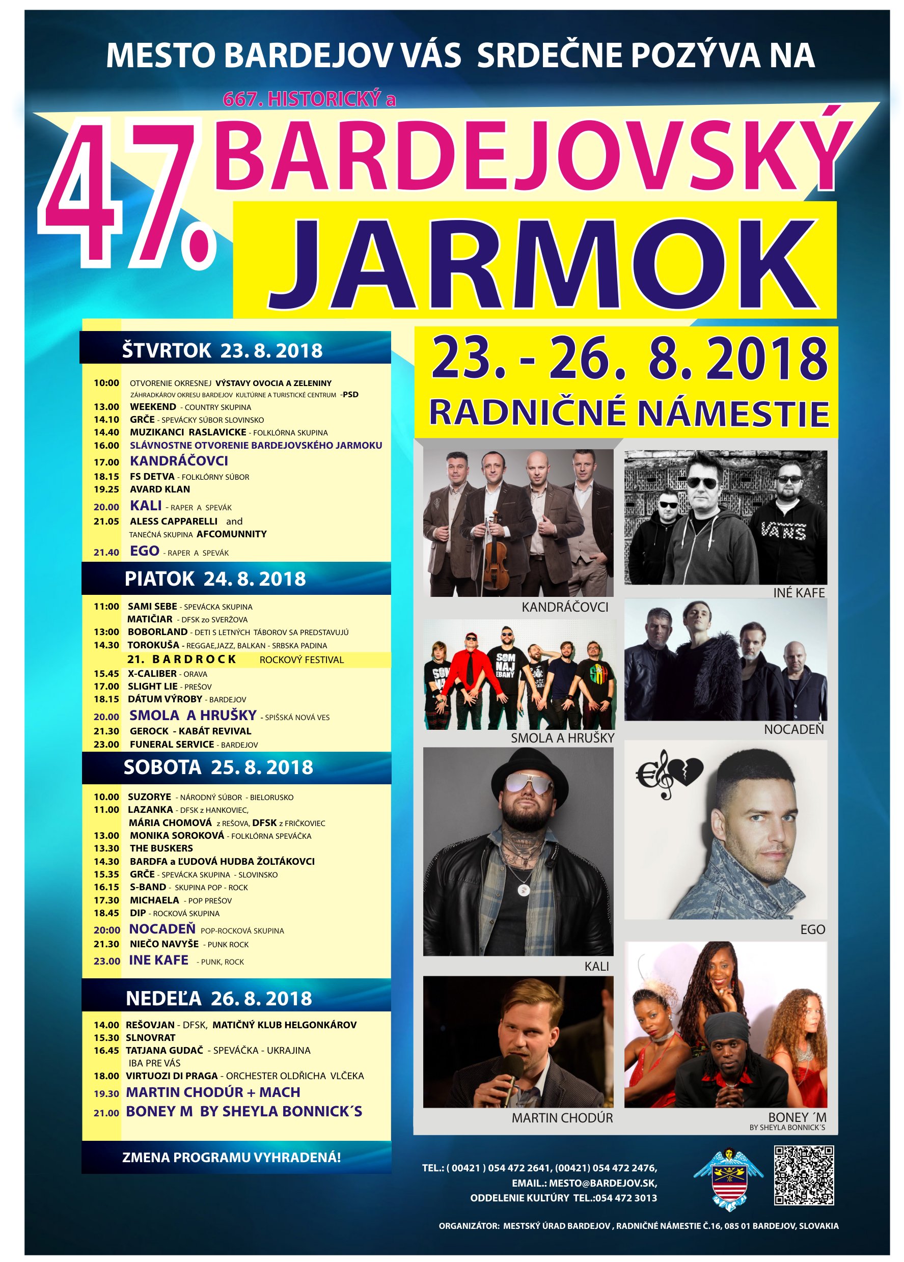 Bardejovsk jarmok 2018