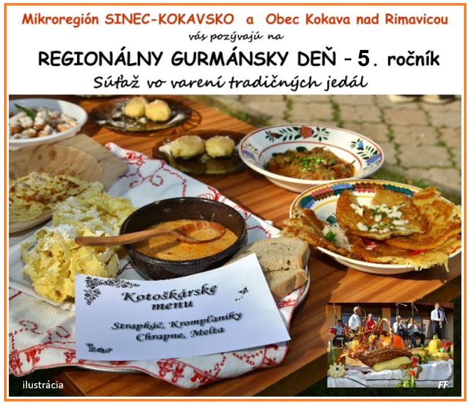 Regionlny gurmnsky de Kokava nad Rimavicou 2018  5. ronk sae vo varen tradinch jedl