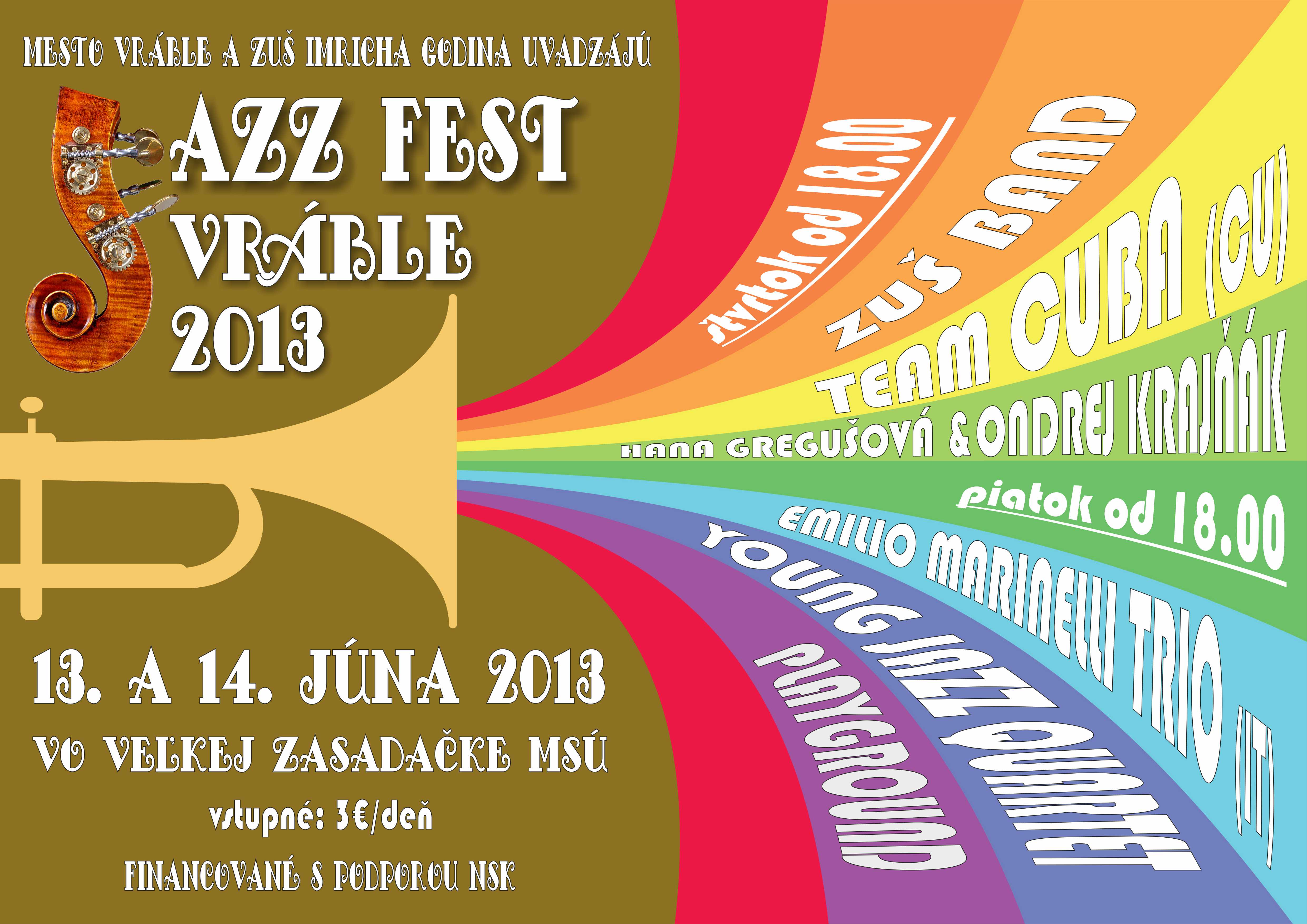Jazz Fest Vrble 2013