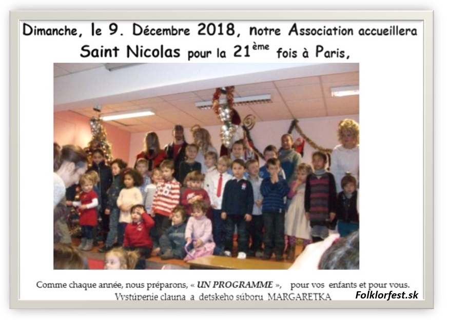 Saint Nicolas 2018 Paris