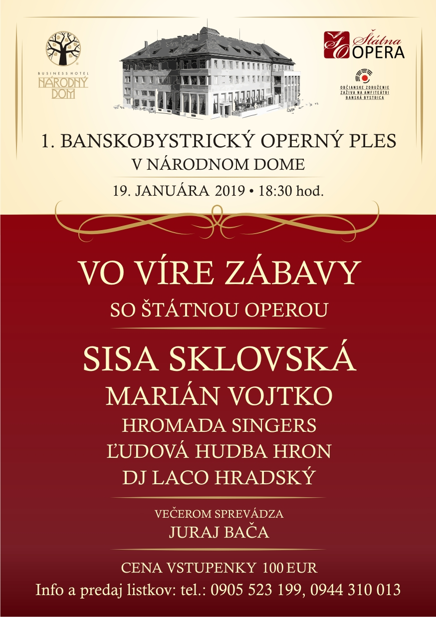 1. Banskobystrisk opern ples 2019 Bansk Bystrica