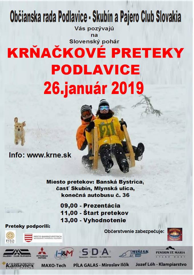 Krakov preteky Podlavice 2019