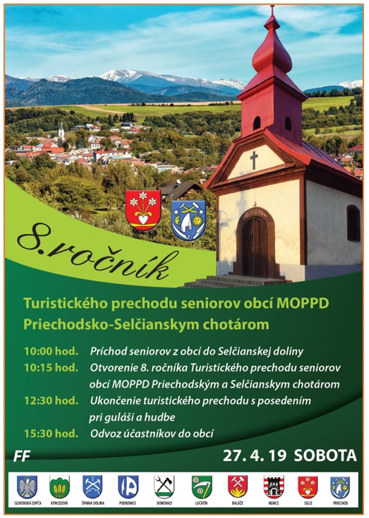 Turistick prechod seniorov obc Mikroreginu pod Panskm dielom priechodsko- selianskym chotrom 2019 Selce - 8. ronk