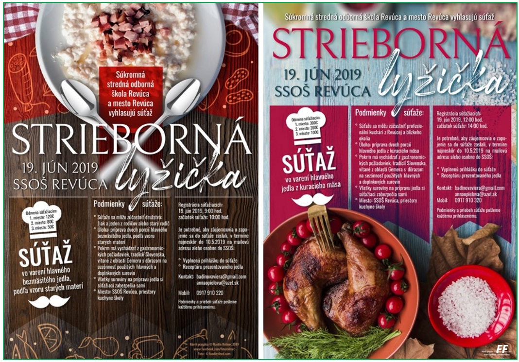 Strieborn lyika 2019 Revca - sa vo varen hlavnho bezmsitho jedla poda vzoru starch mater a hlavnho jedla z kuracieho msa