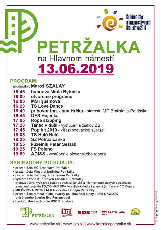 Petralka na Hlavnom nmest v Bratislave 2019