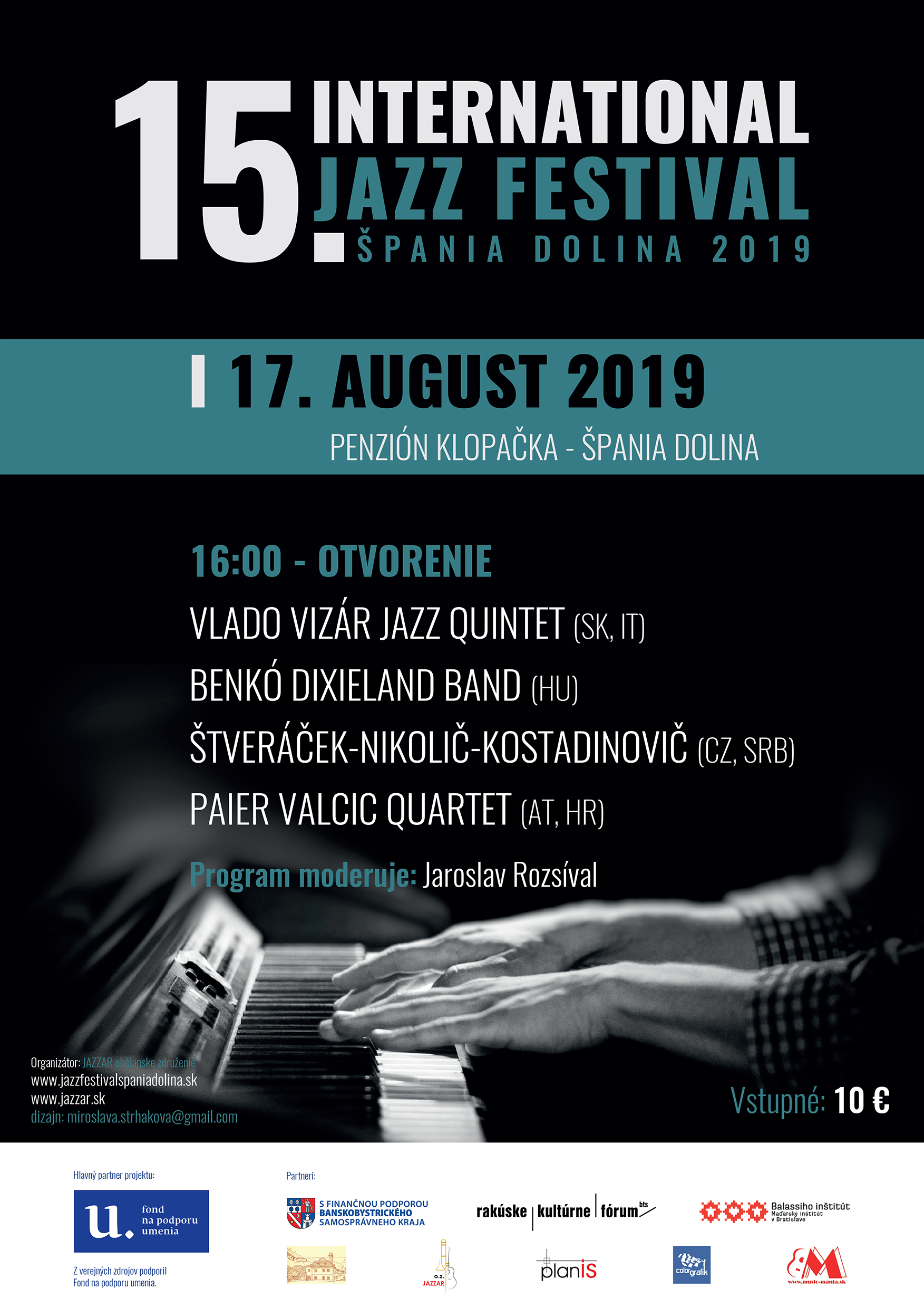 Jazz Festival Bansk Bystrica - pania Dolina 2019  15. ronk