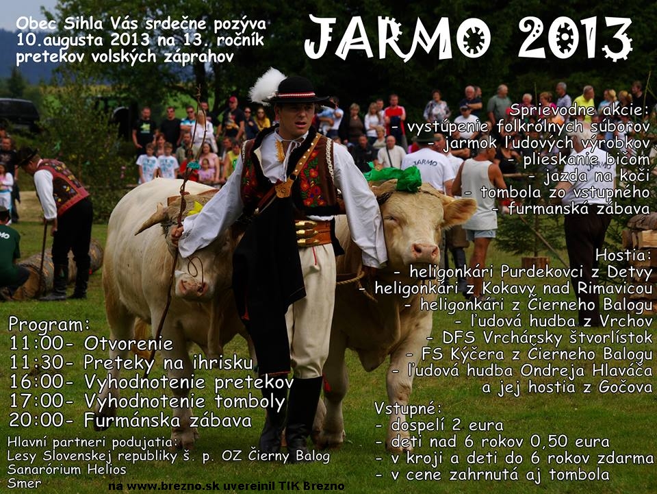 Jarmo 2013 - Preteky volskch zprahov  - 13. ronk