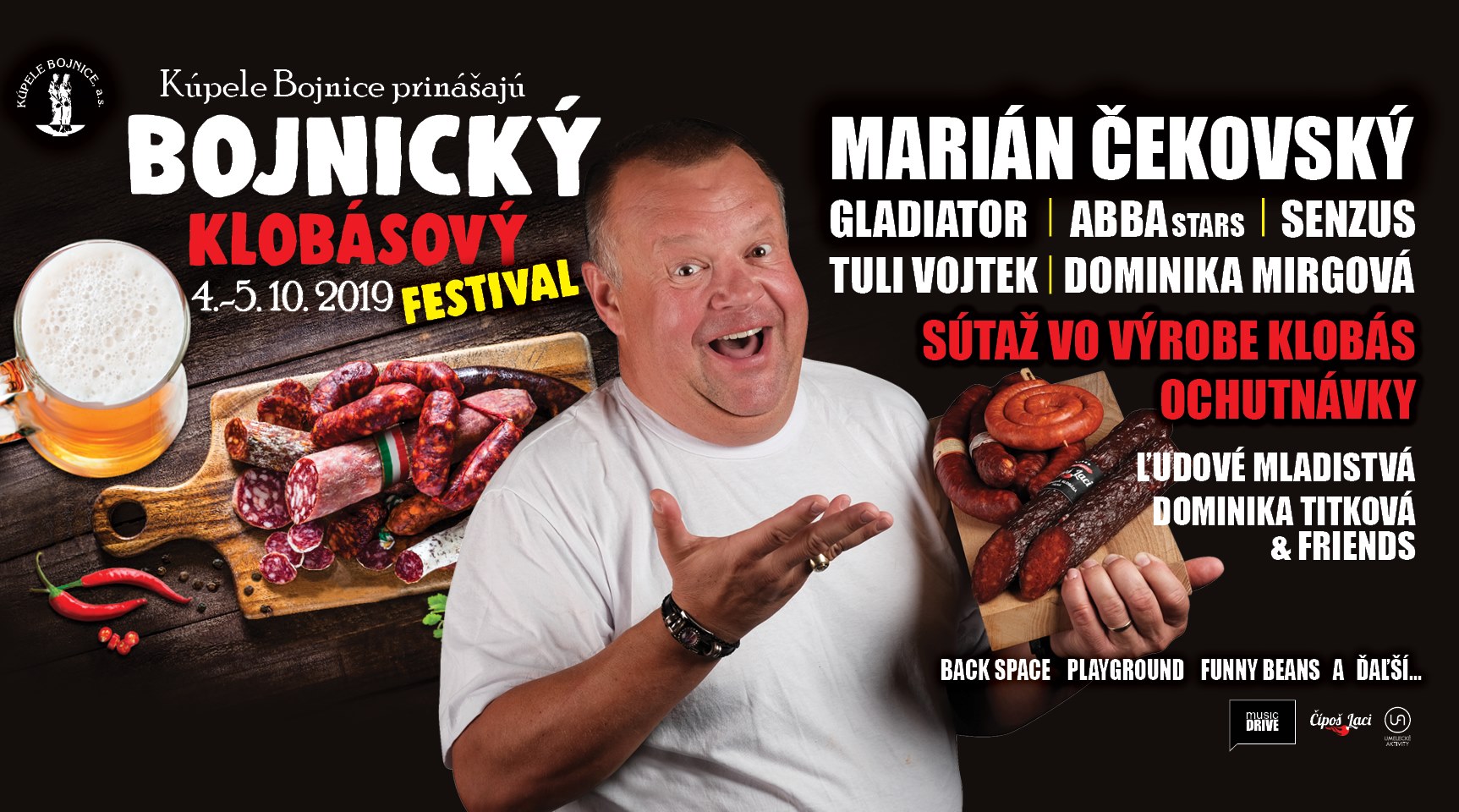 Bojnický klobásový festival 2019 - 1. ročník