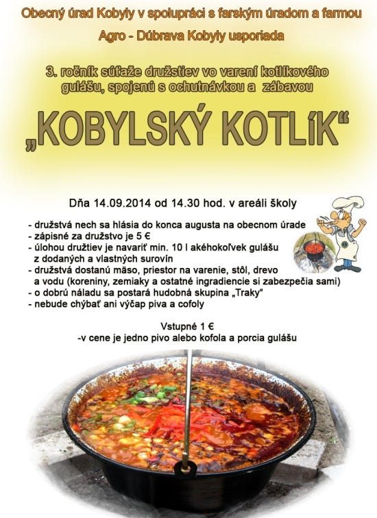 Kobylský kotlík 2014 - 3. ročník