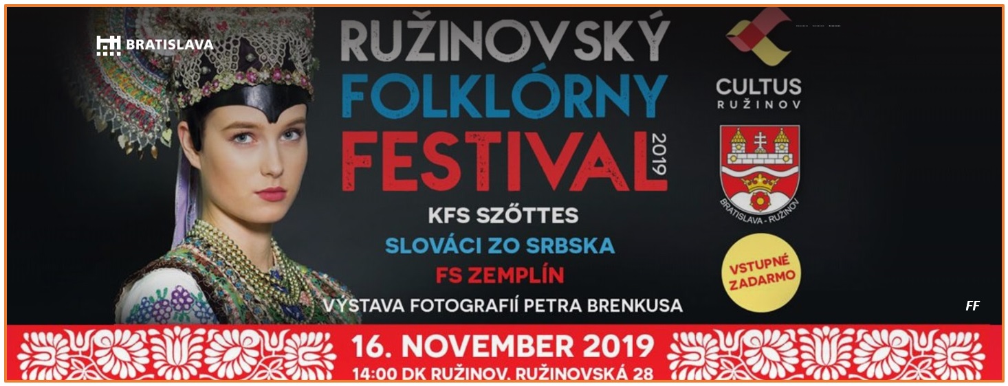 Ruinovsk folklrny festival 2019 Bratislava