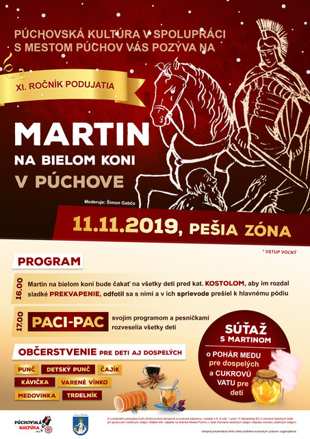 Martin na bielom koni v Pchove 2019 - 11. ronk