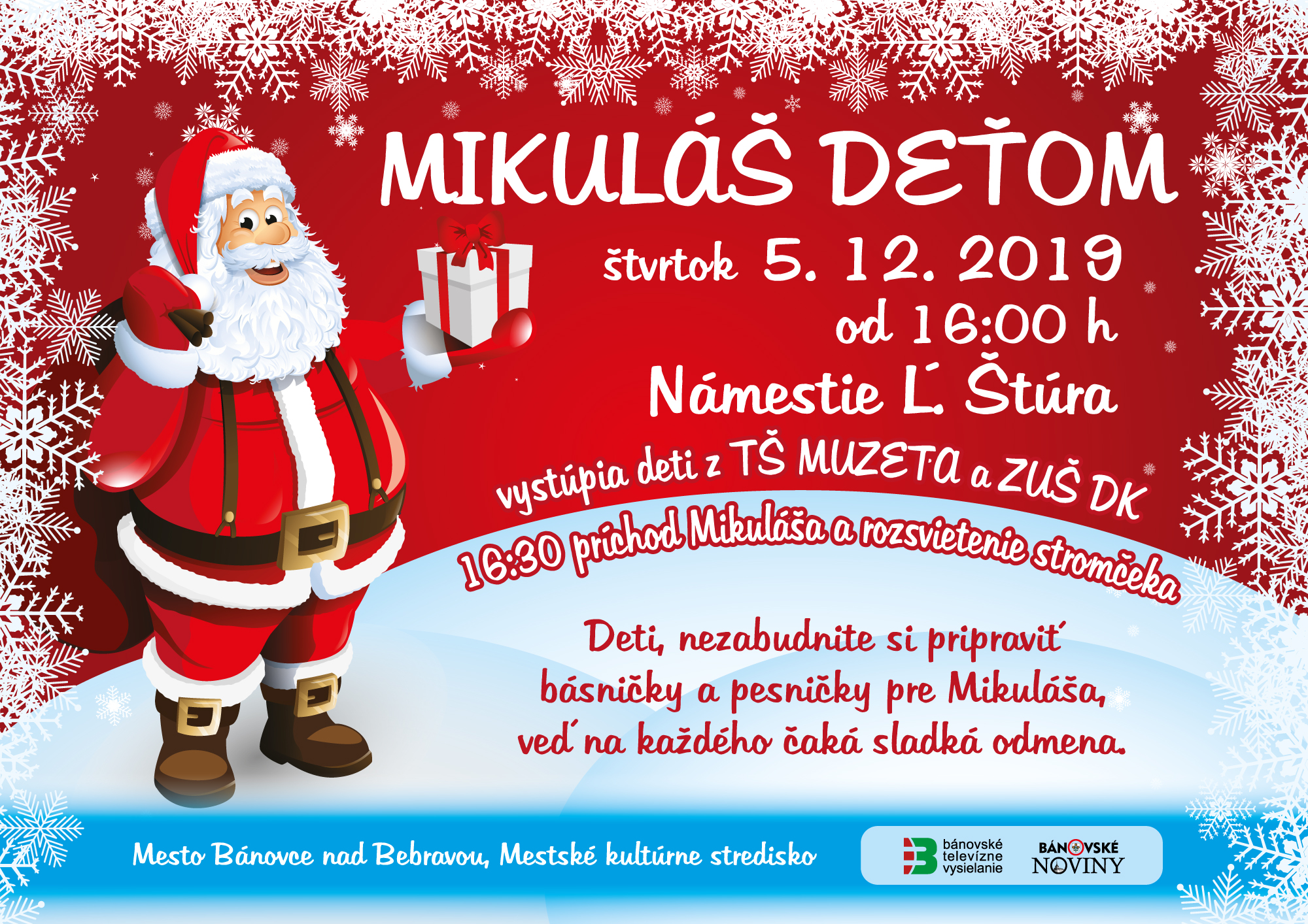 Mikul� de�om B�novce nad Bebravou 2019