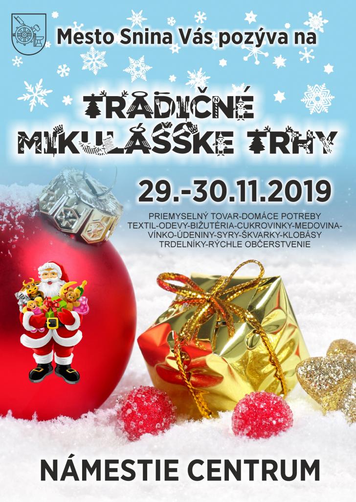 Tradin Mikulske trhy Snina 2019