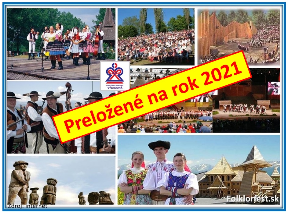 Folklrny festival Vchodn 2020 - 66. ronk - - - PRELOEN NA ROK 2021