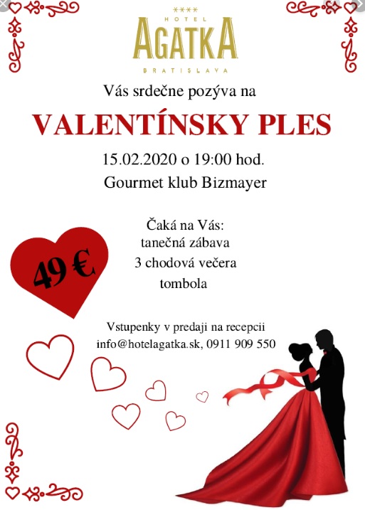 Valentínsky ples Chorvátsky Grob 2020