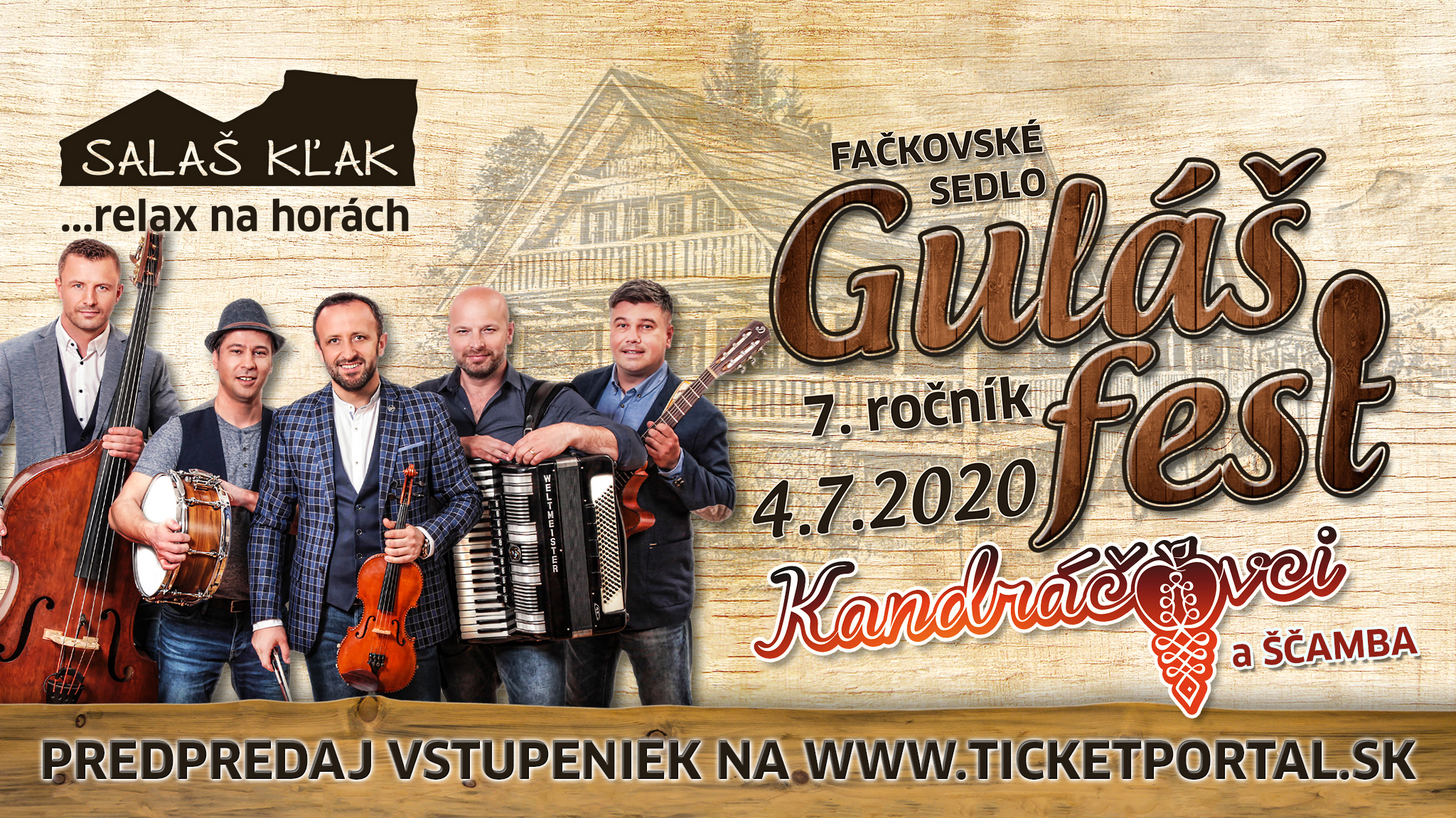 Guláš fest na Fačkovskom sedle 2020 Kľačno - 7.ročník