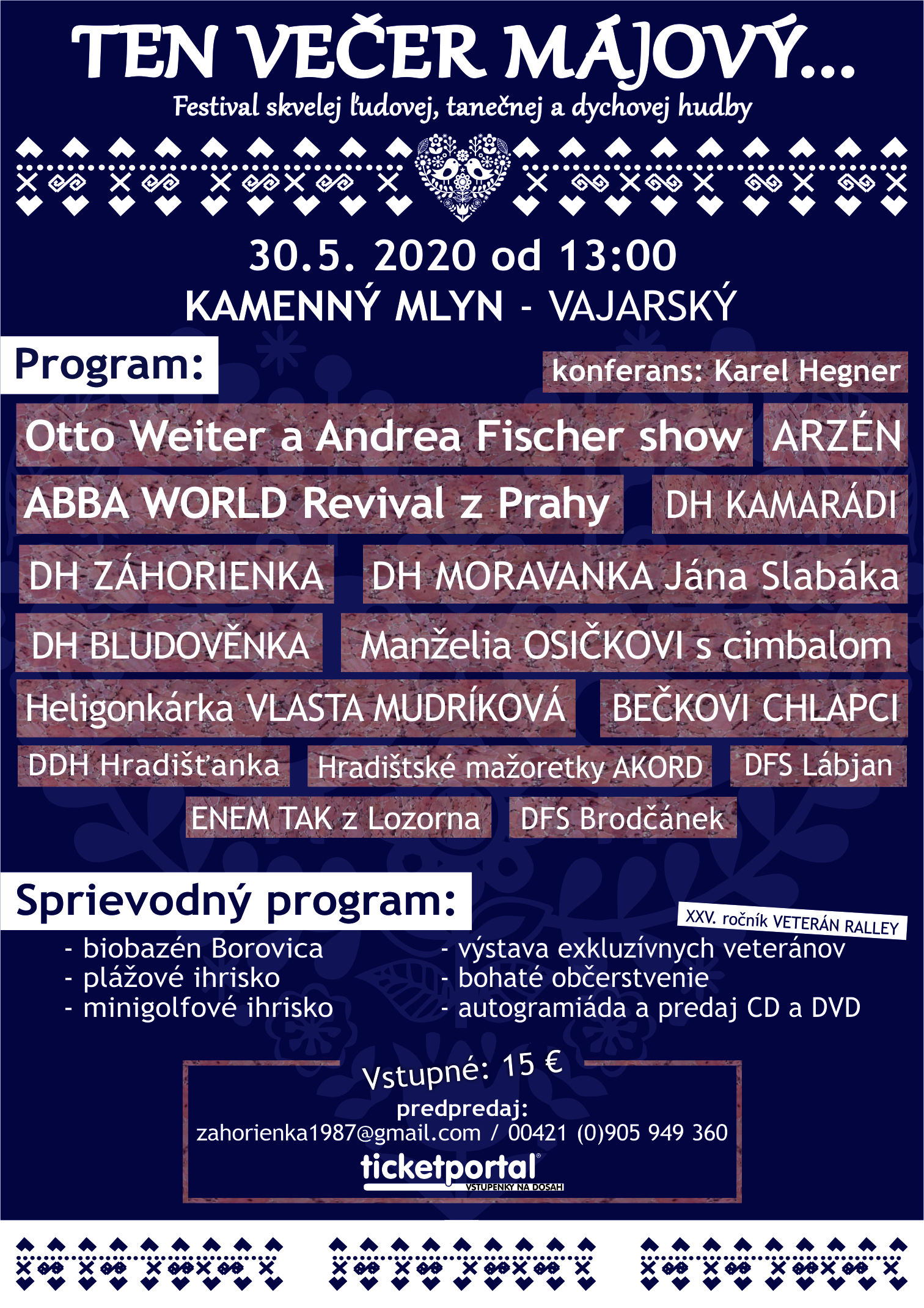 Ten veer mjov... 2020 Kamenn Mlyn Vajarsk  - medzinrodn hudobn festival
