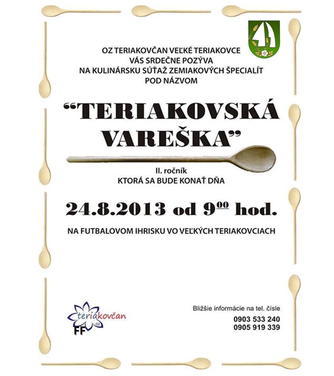 Teriakovská vareška 2013 - 2. ročník