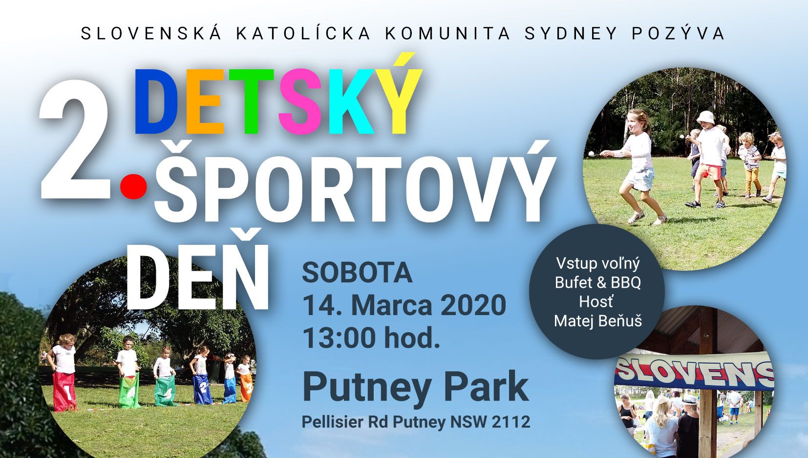 2. Detský Športový deň Sydney 2020