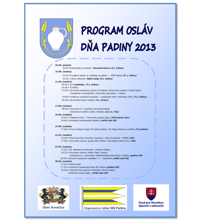 Oslavy Da Padiny 2013