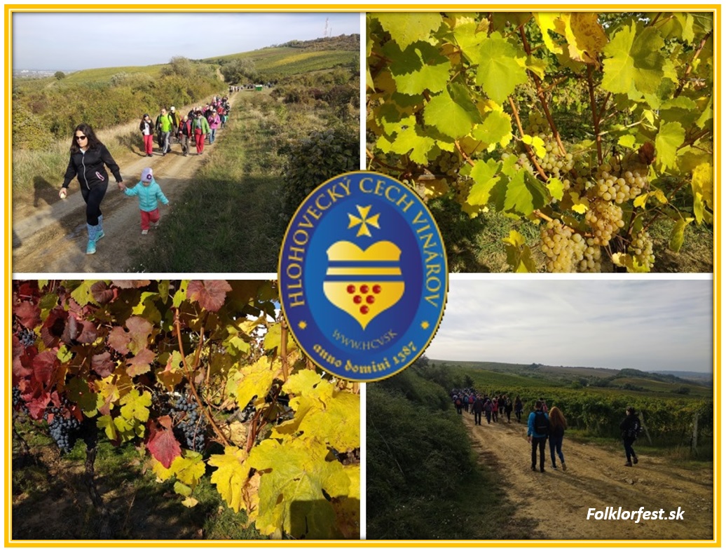 ZRUŠENÉ - - - Jesenné putovanie po vinohradoch 2020 Hlohovec - 7. ročník