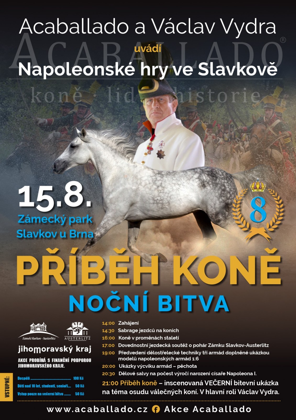 NOVÉ - - - Napoleonské hry 2020 Slavkov u Brna - 8. ročník