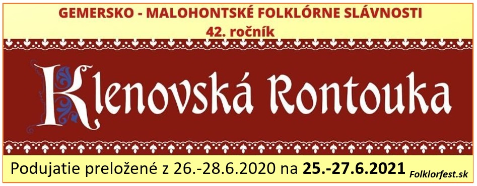 Klenovsk Rontouka 2020 Klenovec - 42. ronk USKUTON SA V ROKU 2021