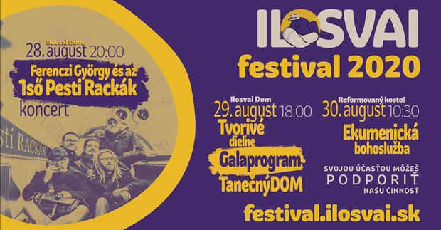 NOVÉ - - - Ilosvai festival Veľká Ida 2020 - 13. ročník