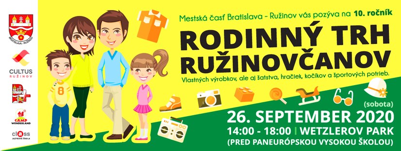 NOV - - - Rodinn trhu Ruinovanov 2020 Bratislava - 10. ronk 