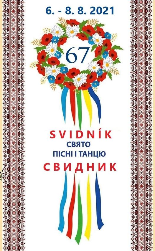 NOVÉ - - - 67. Slávnosti kultúry Rusínov-Ukrajincov Slovenska 2021 Svidník 