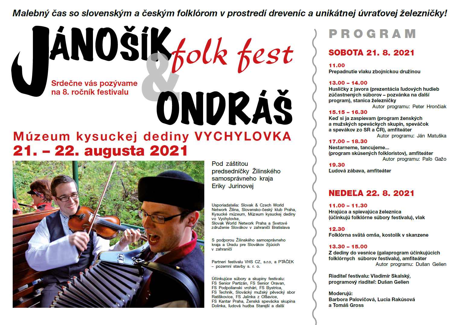 NOV - - - Jnok & Ondr Folk Fest 2021 Vychylovka  - 8. ronk