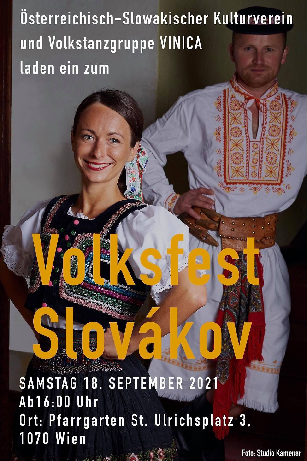 NOVÉ - - - Volksfest Slovákov vo Viedni 2021 - 2. ročník