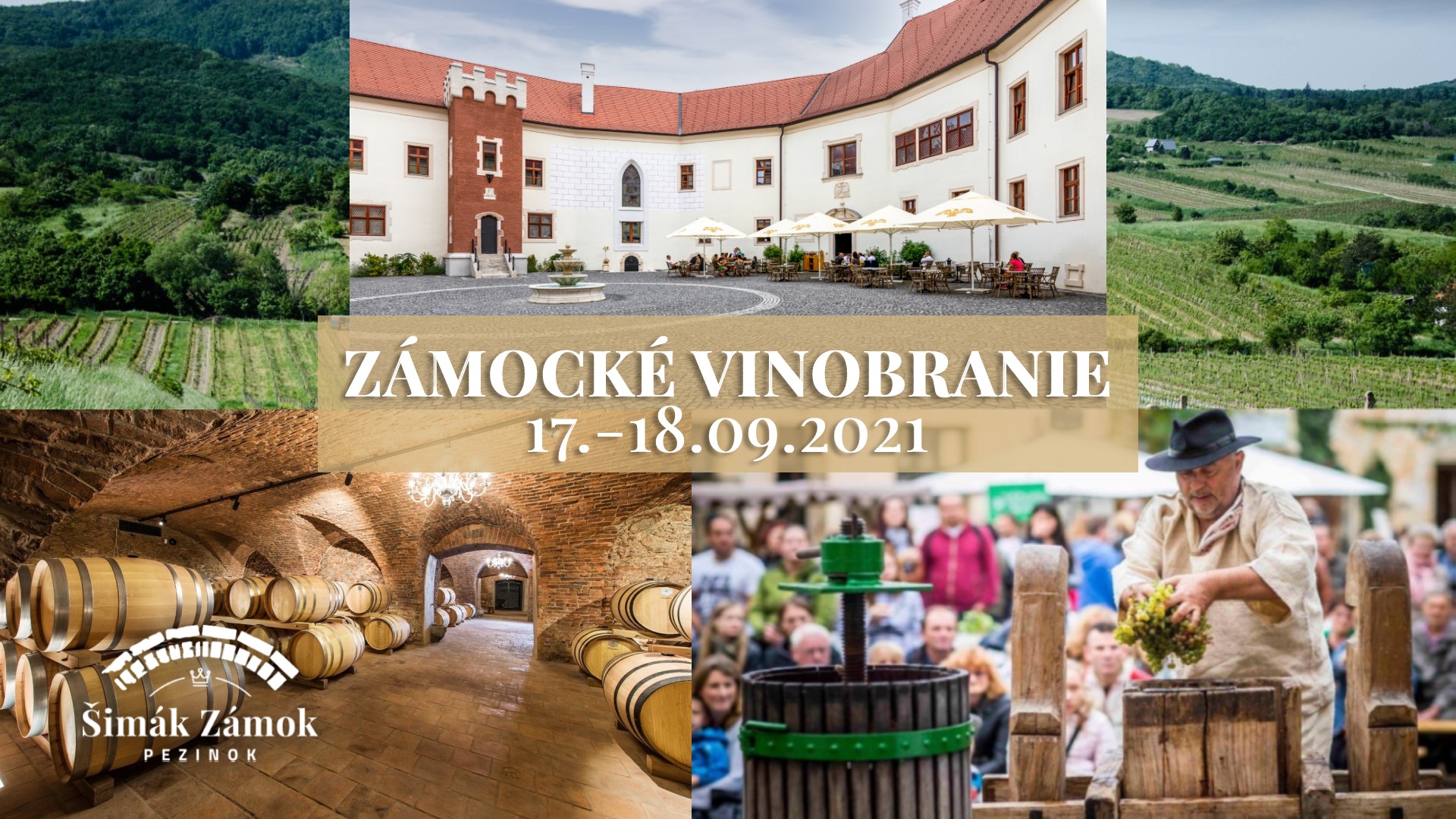 NOVÉ - - - Zámocké vinobranie 2021 Pezinok