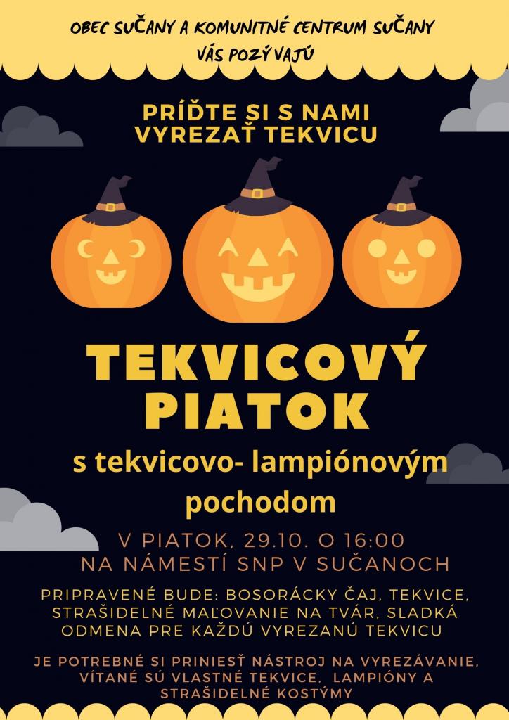 NOV - - - Tekvicov piatok Suany 2021