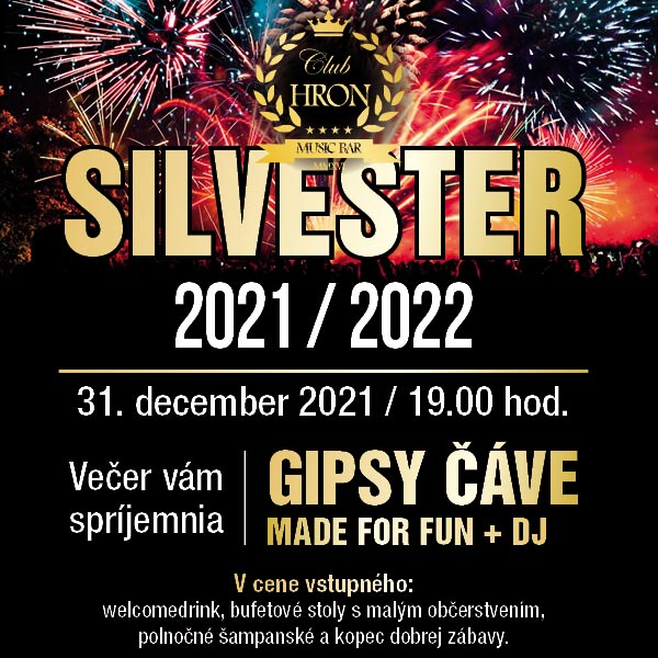 NOVÉ - - - Silvester 2021 Bratislava