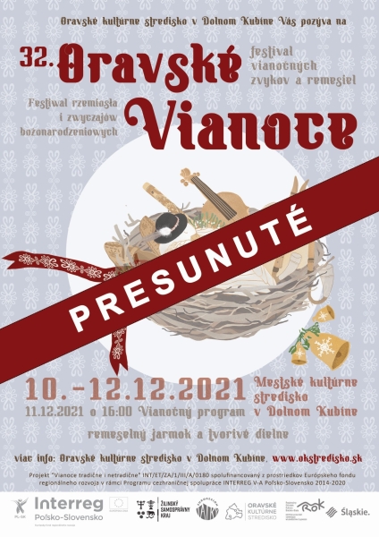 PRELOEN Z ROKU 2021: 32. Oravsk Vianoce 2022 Doln Kubn - festival vianonch zvykov a remesiel.