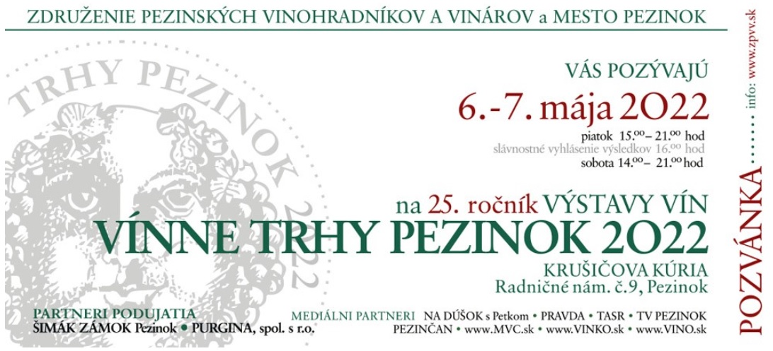 V�nne trhy Pezinok 2022 - 25. ro�n�k