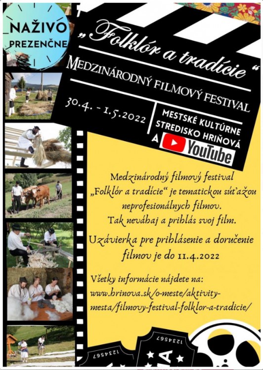 Folklr a tradcie Hriov 2022 - 9. ronk medzinrodnho filmovho festival