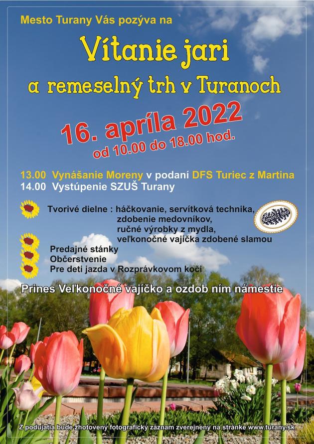 V�tanie jari a remeseln� trh v Turanoch 2022