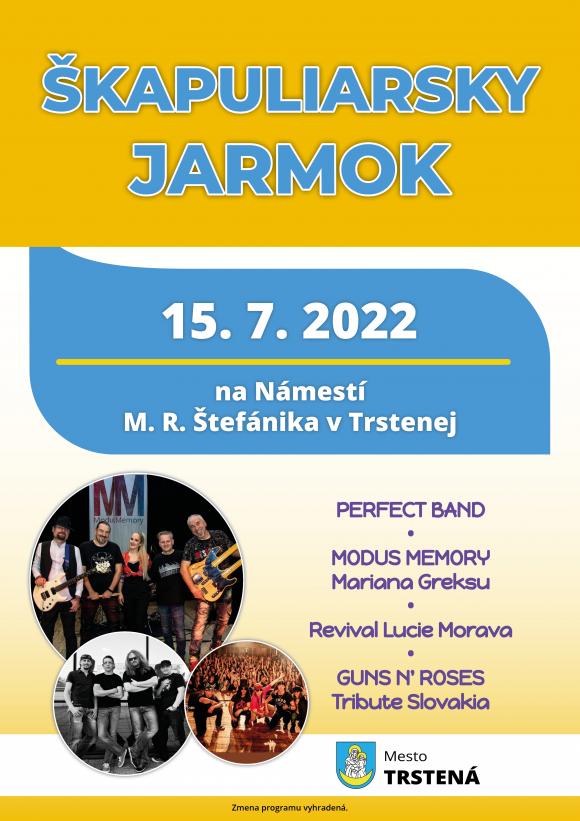 kapuliarsky jarmok Trsten 2022              