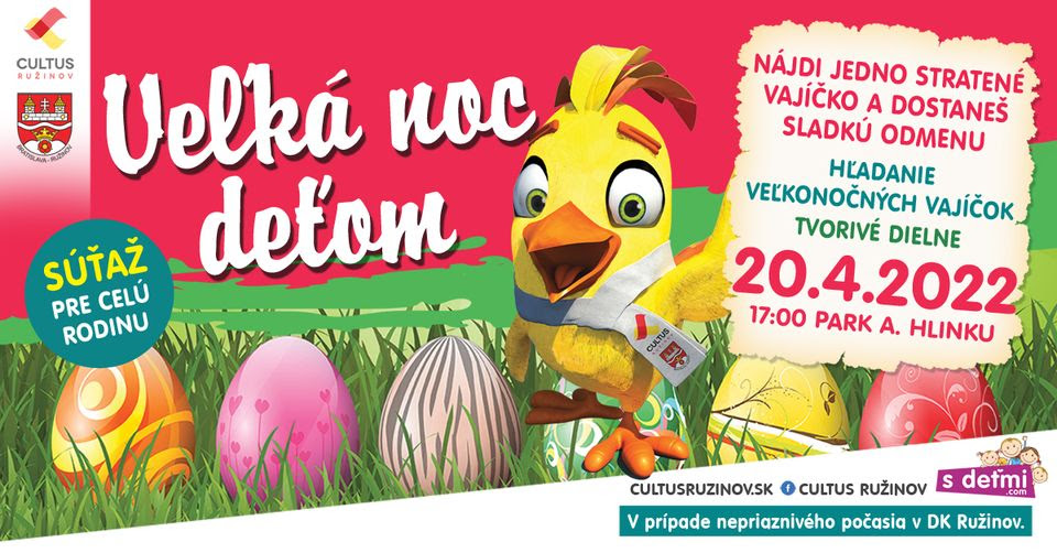 Ve�k� noc de�om 2022 Ru�inov