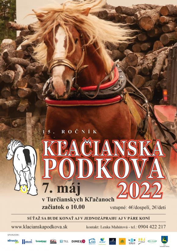 Klačianska podkova 2022 Turčianske Kľačany - 15. ročník