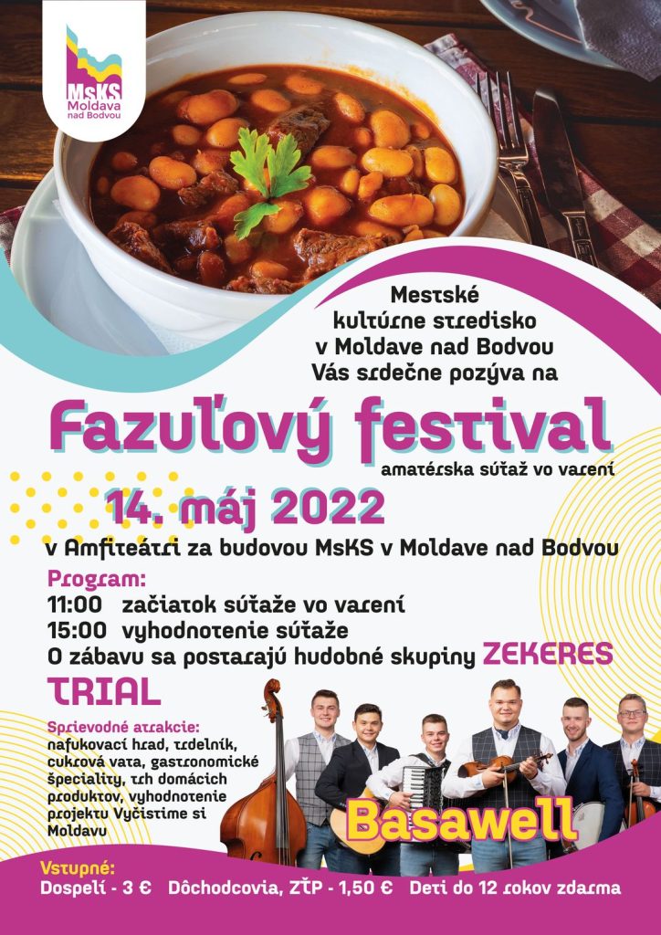Fazuľový festival Moldava nad Bodvou 2022