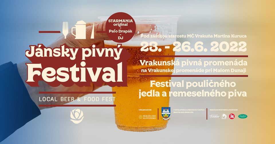 Jánsky pivný festival 2022 Vrakuňa