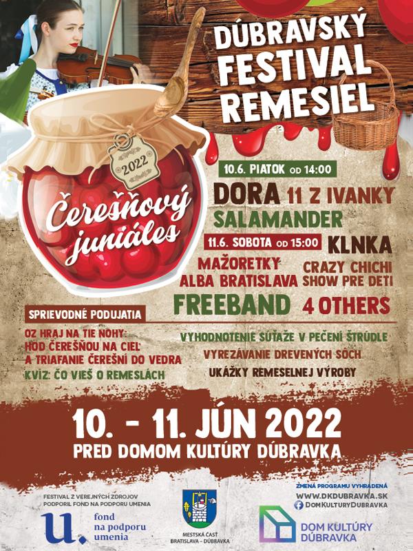 ereov Juniles a dbravsk remeseln festival 2022 Dbravka